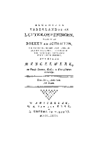 Vaderlandsche letteroefeningen. Jaargang 1782,  [tijdschrift] Vaderlandsche Letteroefeningen