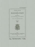 Verslagen en mededelingen van de Koninklijke Vlaamse Academie voor Taal- en Letterkunde 1925,  [tijdschrift] Verslagen en mededelingen van de Koninklijke Vlaamse Academie voor Taal- en Letterkunde