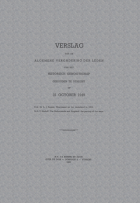Verslag van de algemeene vergadering der leden van het Historisch Genootschap. 31 october 1949,  [tijdschrift] Verslag van de algemeene vergadering der leden van het Historisch Genootschap