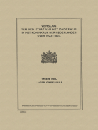 Verslag van den staat van het onderwijs in het Koninkrijk der Nederlanden. Jaargang 1923-1924,  [tijdschrift] Verslag van den Staat van het Onderwijs in het Koninkrijk der Nederlanden