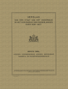 Verslag van den staat van het onderwijs in het Koninkrijk der Nederlanden. Jaargang 1926-1927,  [tijdschrift] Verslag van den Staat van het Onderwijs in het Koninkrijk der Nederlanden