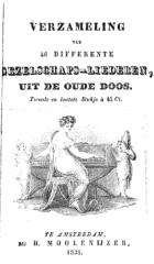 Verzameling van 46 differente gezelschaps-liederen. Deel 2, Anoniem Verzameling van 46 differente gezelschaps-liederen. Deel 2