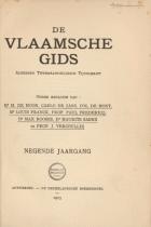De Vlaamsche Gids. Jaargang 9,  [tijdschrift] Vlaamsche Gids, De