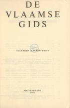 De Vlaamse Gids. Jaargang 45,  [tijdschrift] Vlaamsche Gids, De