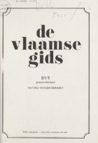De Vlaamse Gids. Jaargang 65,  [tijdschrift] Vlaamsche Gids, De