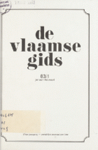 De Vlaamse Gids. Jaargang 67,  [tijdschrift] Vlaamsche Gids, De