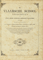 De Vlaamsche School. Jaargang 13,  [tijdschrift] Vlaamsche School, De