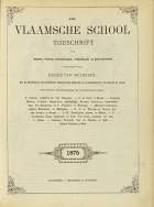 De Vlaamsche School. Jaargang 21,  [tijdschrift] Vlaamsche School, De