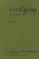 Voortgang. Jaargang 3,  [tijdschrift] Voortgang