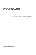 Voortgang. Jaargang 13,  [tijdschrift] Voortgang