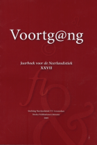 Voortgang. Jaargang 27,  [tijdschrift] Voortgang