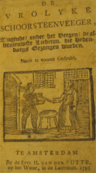 De vrolyke schoorsteenveeger, Anoniem Vrolyke schoorsteenveeger, De