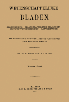 Wetenschappelijke Bladen. Jaargang 1904,  [tijdschrift] Wetenschappelijke Bladen