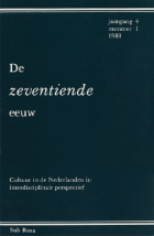 De Zeventiende Eeuw. Jaargang 4,  [tijdschrift] Zeventiende Eeuw, De