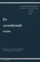 De Zeventiende Eeuw. Jaargang 14,  [tijdschrift] Zeventiende Eeuw, De