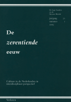 De Zeventiende Eeuw. Jaargang 21,  [tijdschrift] Zeventiende Eeuw, De