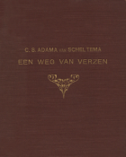 Een weg van verzen, C.S. Adama van Scheltema