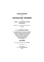 Gedichten uit de verschillende tijdperken der Noord- en Zuid-Nederlandsche literatuur. Deel 2. 1ste en aanvang der 2de helft van de XVIIe eeuw, J.A. Alberdingk Thijm