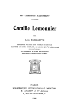 Camille Lemonnier, Léon Bazalgette