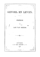 Gevoel en leven, Jan van Beers