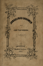 Jongelingsdroomen, Jan van Beers