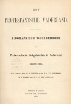 Biographisch woordenboek van protestantsche godgeleerden in Nederland. Deel 1, Lambregt Abraham van Langeraad, Hugo Visscher