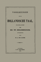 Voorlezingen over de Hollandsche taal, Willem Bilderdijk