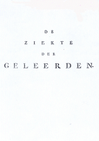 De ziekte der geleerden, Willem Bilderdijk