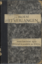 Het verlangen, J.C. Bloem