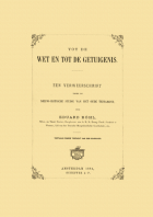 Tot de wet en tot de getuigenis, Eduard Böhl