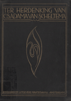 Ter herdenking van C.S. Adama van Scheltema, Hendrik Bolkestein