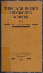 Tien jaar in den Belgischen kerker, August Borms