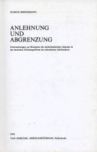 Anlehnung und Abgrenzung, Ulrich Bornemann