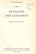 Revolutie der eenzamen, Pieter Jan Bouman