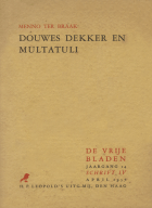 Douwes Dekker en Multatuli, Menno ter Braak