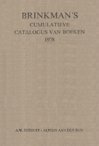 Brinkman's cumulatieve catalogus van boeken 1978, Carel Leonard Brinkman