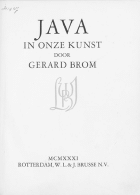 Java in onze kunst, Gerard Brom