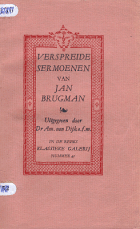 Verspreide sermoenen, Johannes Brugman