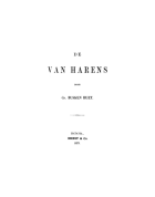 De Van Harens, Cd. Busken Huet