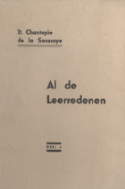 Al de leerredenen. Deel 4, Daniel Chantepie de la Saussaye