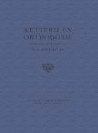 Ketterij en orthodoxie, G.K. Chesterton