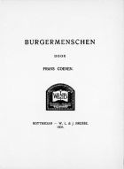 Burgermenschen, Frans Coenen