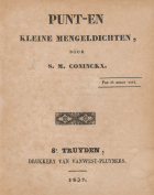 Punt- en kleine mengeldichten, S.M. Coninckx