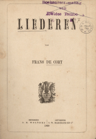 Liederen, Frans de Cort