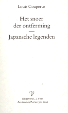 Het snoer der ontferming en Japansche legenden, Louis Couperus