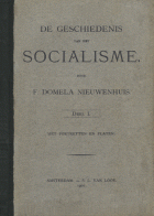 De geschiedenis van het socialisme. Deel 1, Ferdinand Domela Nieuwenhuis