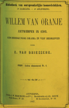 Willem van Oranje. Antwerpen in 1583, Emmanuel van Driessche