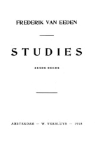 Studies. Zesde reeks, Frederik van Eeden