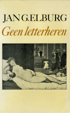 Geen letterheren, Jan G. Elburg