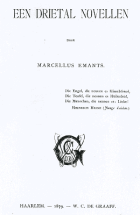 Een drietal novellen, Marcellus Emants